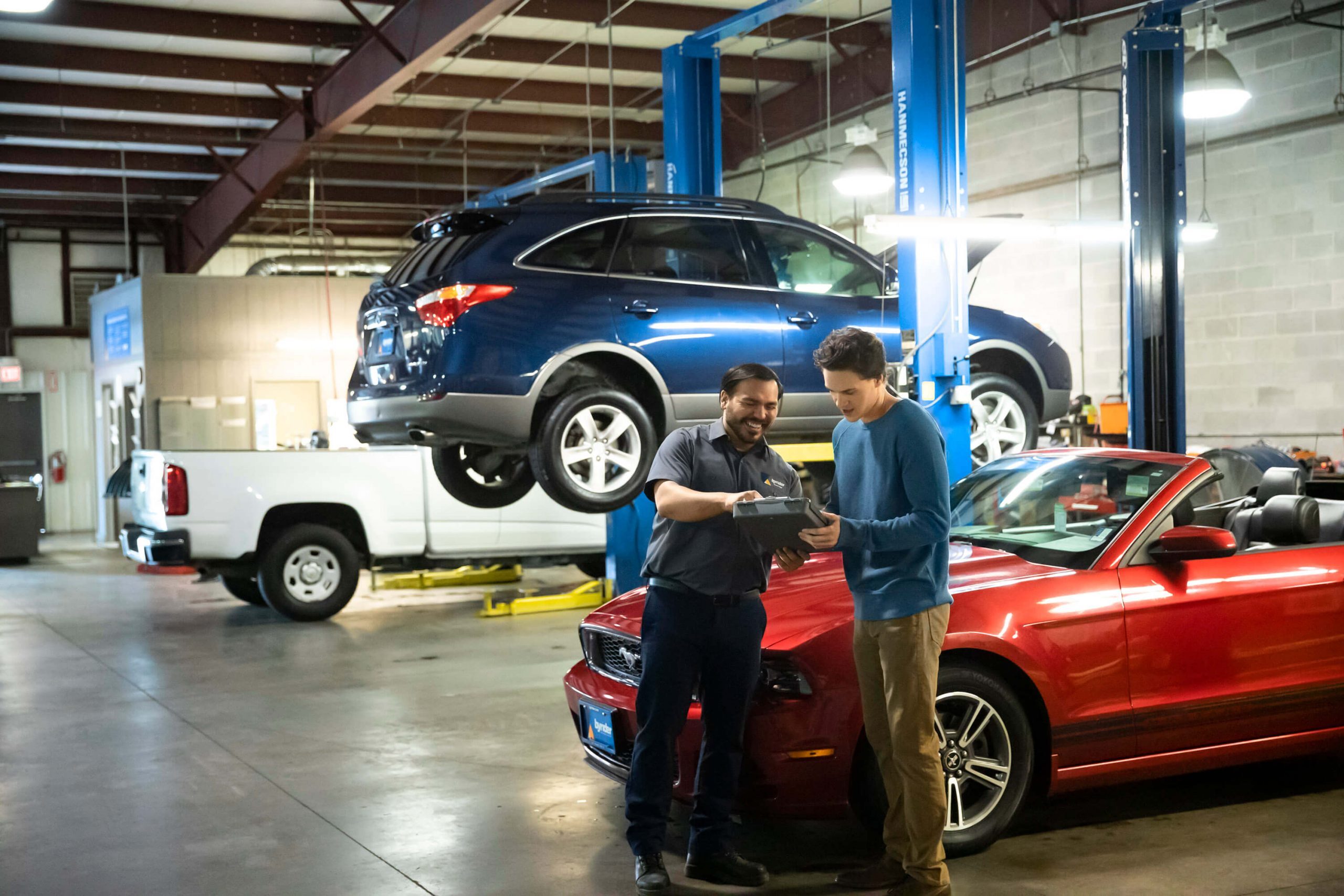 checking details of a car deal