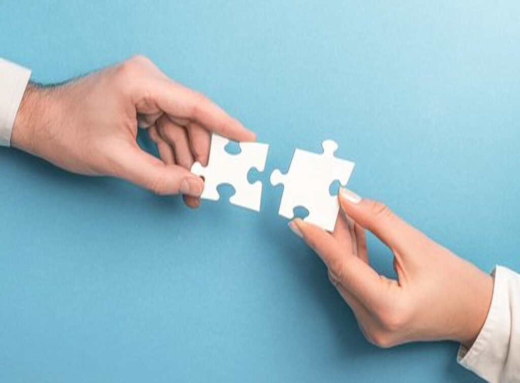 putting together the missing pieces of the puzzle